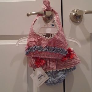 *BNWT* SEERSUCKER BIKINI! FAB!!